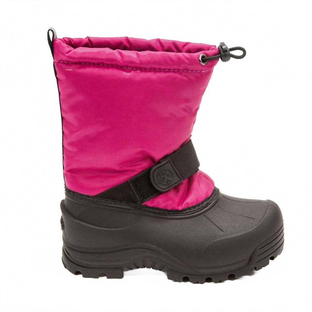 NEW NORTHSIDE girl's frosty insulated snow boot in berry